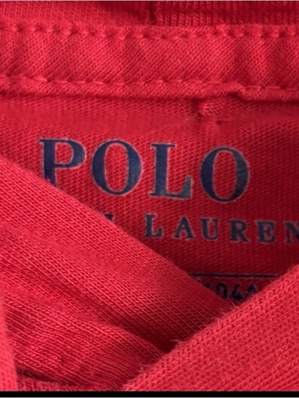 Polo by Ralph Lauren Red Polo Bear Hoodie Sweatshirt XL women’s - Picture 4 of 4